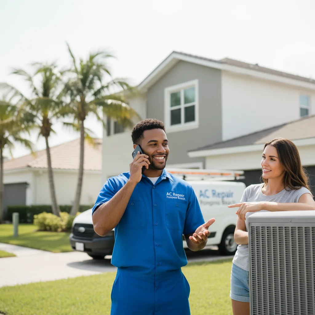 AC Repair Pompano Beach customer support in Newtonville